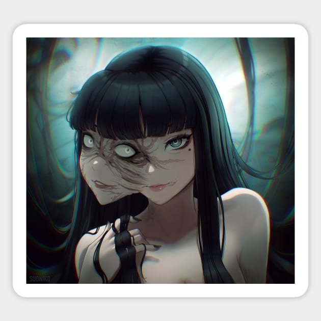 Tomie Sticker by SUONIKO